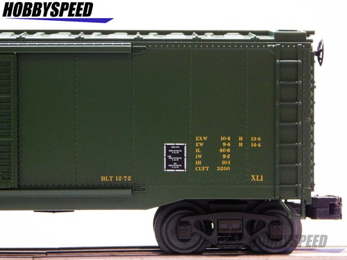 MTH RAILKING READING 40' DOUBLE DOOR BOX CAR boxcar freight train 30-71224 NEW - Picture 5 of 9