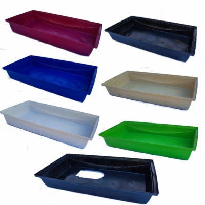 Ersatzschalen Käfigschalen 1m + 1,20 m für Hasenkäfig Nagerkäfig Kaninchenkäfig