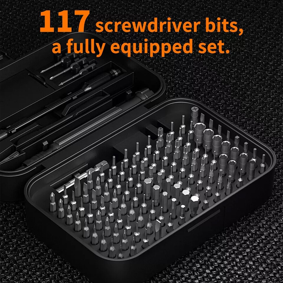 130 in 1 Precision Screwdriver Set Phone PC Laptop Electronics Repair
