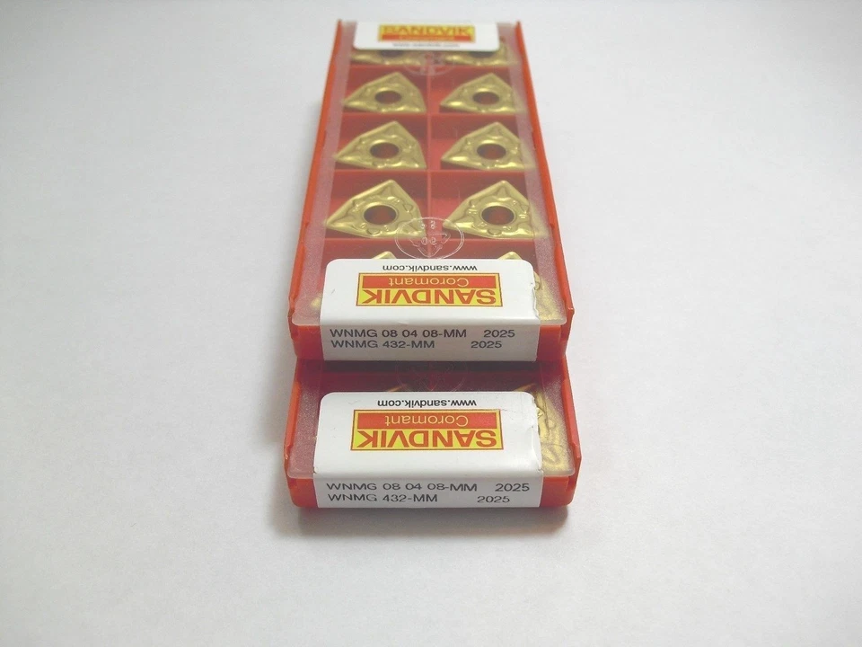 WNMG 08 04 08 MM 2025 SANDVIK Insert **10PCS** Genuine
