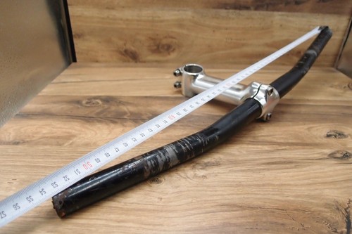 flat steel handlebar GT for MTB + ahead stem 1 1/8 in - Picture 5 of 8