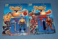 Cadillacs & Dinosaurs: J. Tenrec & V. Terhune Action Figures - '93 - Tyco - Cadillacs & Dinosaurs: J. Tenrec & V. Terhune Action Figures - '93 - Tyco -