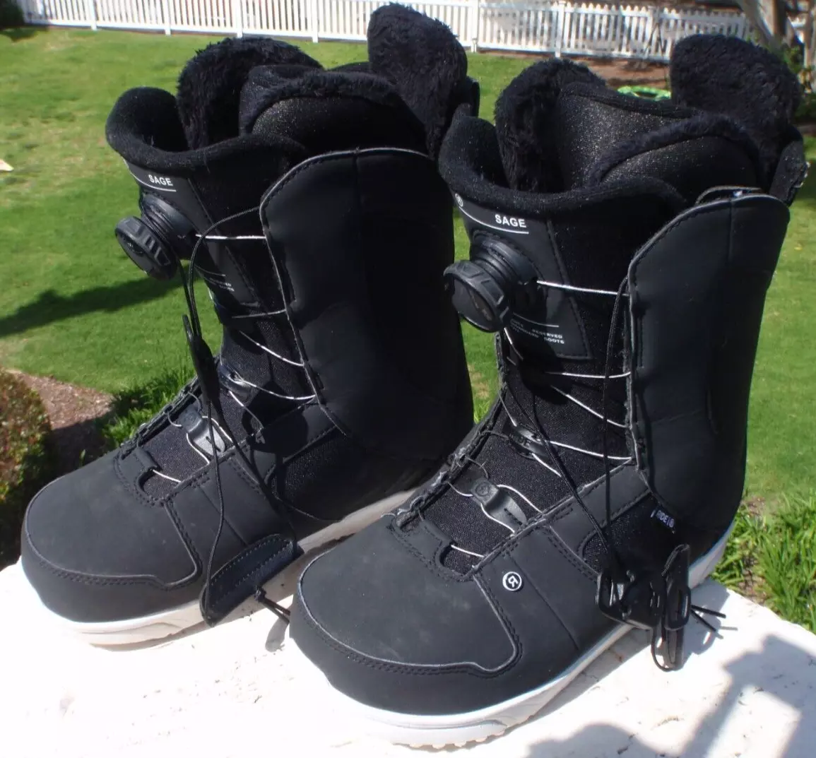 RIDE Women SAGE BOA 2023 Snow Boots Black US 10 EU 42 LIKEnew! | eBay