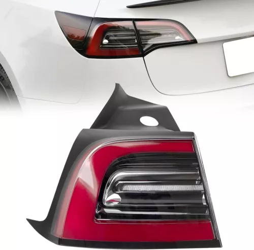 Pair Rear LED Outer Tail Light Lamp Left & Right Side Fits For Tesla Model 3 & Y - Bild 3 von 10
