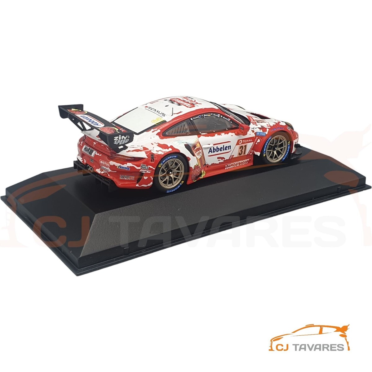 IXO LEGT43021 PORSCHE 911 GT3 R #31 24H NURBURGRING 2019 1/43 | eBay