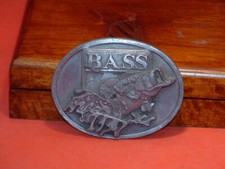 Pre-Owned Bass Fishing Belt Buckle