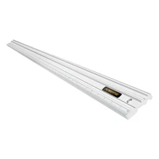 POWERTEC Straight Edge Ruler Anodized Aluminum Rust Resists 50 Inch Length