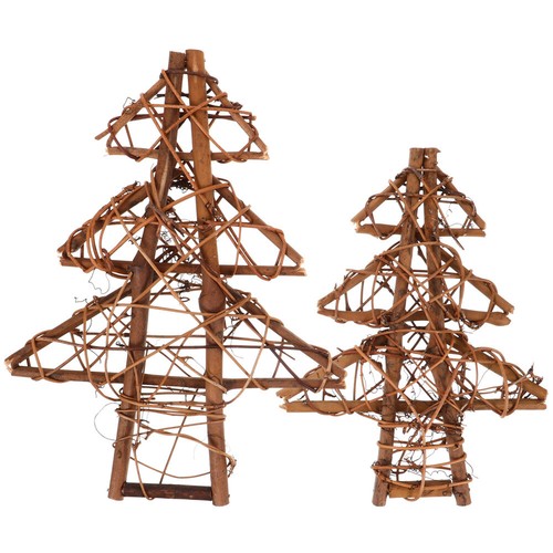 2 Pcs Plain Wreaths for Decorating Xmas Grapevine Wicker Frame eBay