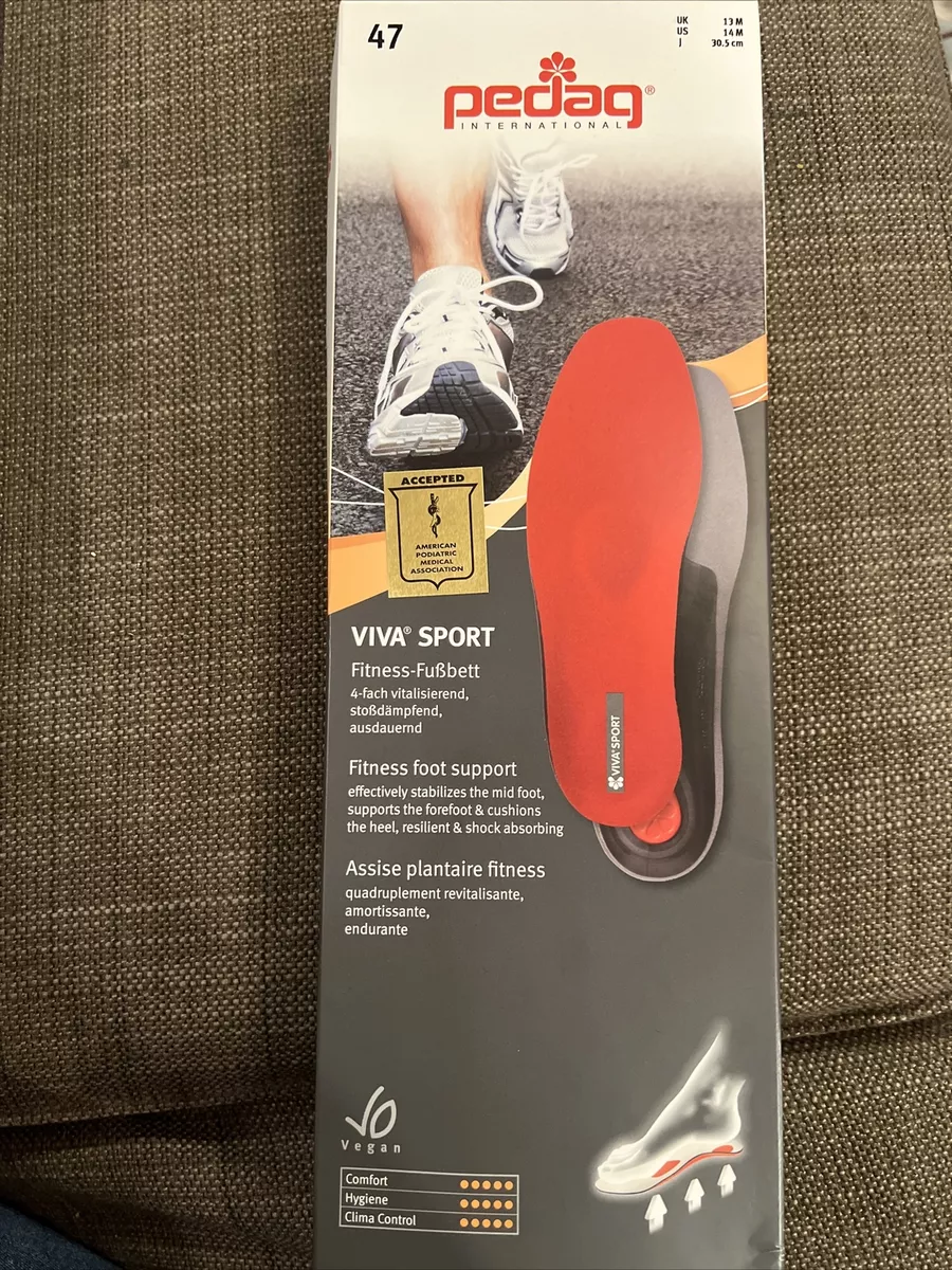 Pedag viva high shop arch support insoles