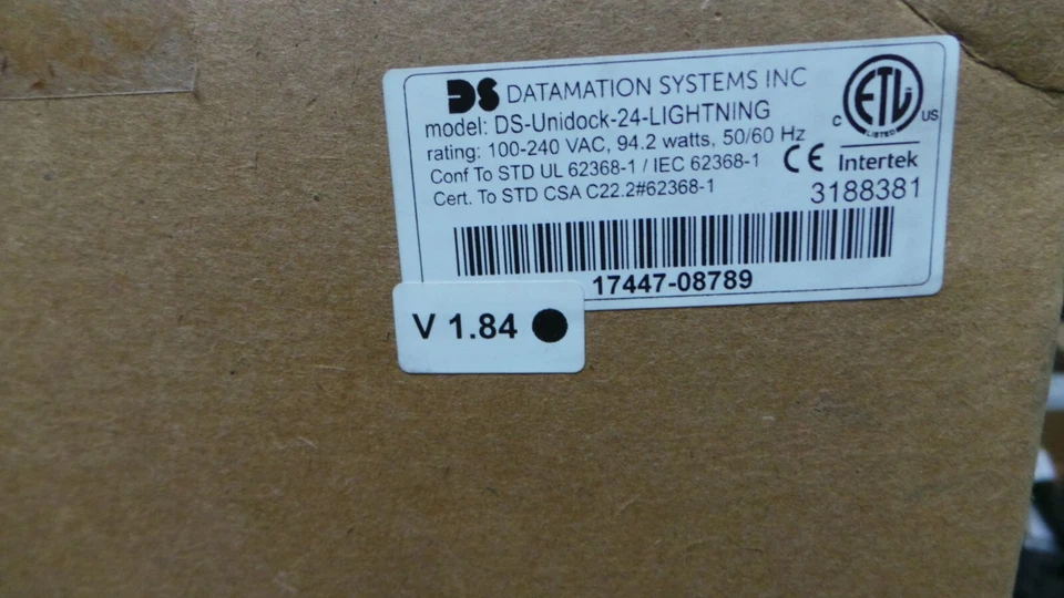 DATAMATION PARA IPHONE 117447-IBU DOCK 24 ESTACIÓN DE ACOPLAMIENTO INTELIGENTE LIGHTNING Foto 3 de 3