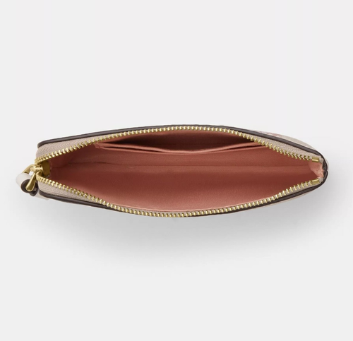 COACH Women's Small Corner Zip Wristlet Pouch Wallet Purse - Picture 251 of 277