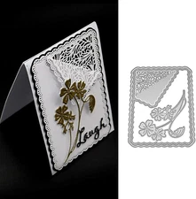 L-Sunday Lace Flower Metal Crafts Cutting Die Cuts, DIY Crafts Template Maple La