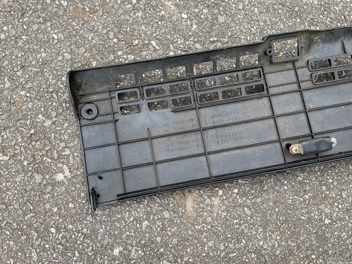 1984-89 Nissan Z31 300ZX OEM RH Passenger Black Lower Under Dash