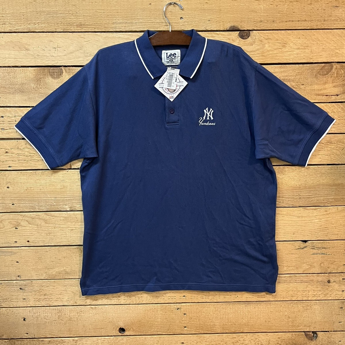 Vintage New York Yankees Golf Polo Shirt Lee Sport Men's MLB Vintage New York Yankees Golf Polo Shirt Lee Sport Men's MLB