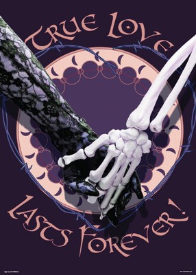 Poster / Kunstdruck ''true love lasts forever''
