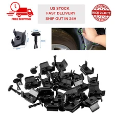 10-100PCS Clips & Pins Liner & Bumper Fender Cover Retainer Kit For Toyota Lexus