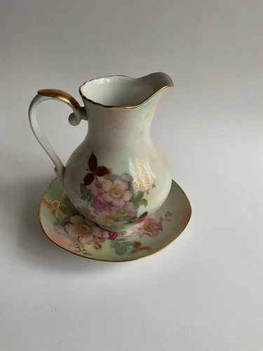 Vintage Schumann Arzberg Bavaria Germany pitcher and plate