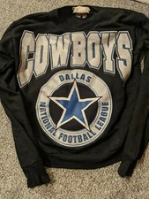 1990s vintage Dallas Cowboys kids size medium glasgow nfl sweatshirt ladies