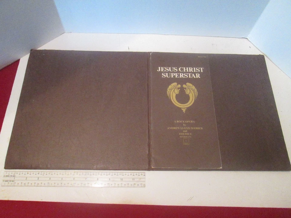 Music Vintage Jesus Christ Superstar Vinyl with Booklet from 1970 Ian Gillian - Image 2 of 4