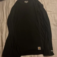 MENS LARGE CARHARTT MIDWEIGHT FORCE BASE LAYER THERMAL SHIRT UM0113