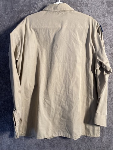 Boy Scouts Of America Shirt Mens XL Uniform BSA Polyestor Blend Patches MobyDick - Picture 10 of 13