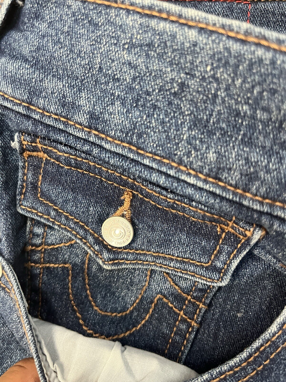 True Religion Jeans Ricky Mens W32 Relaxed Straight image 4