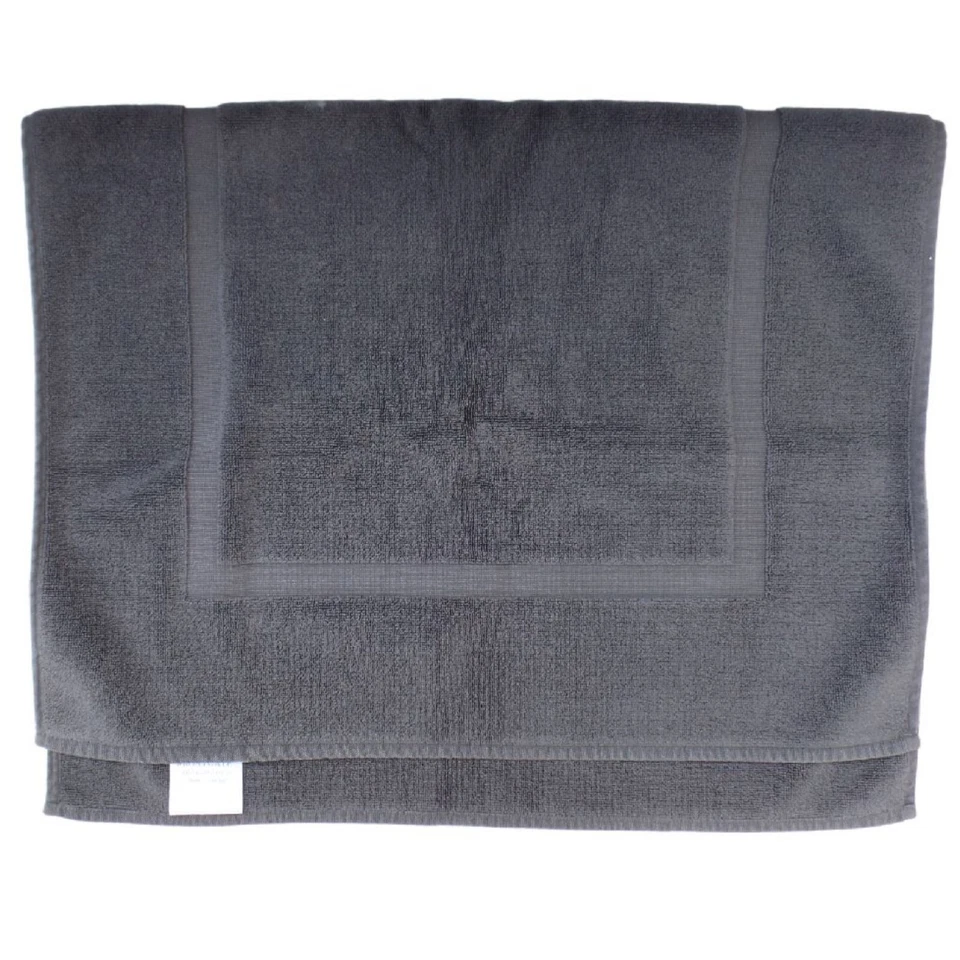FRONTGATE RESORT BATH MAT / 38 x 24 / "MOONLIGHT" / GRAY / MADE in TURKEY - Image 3 of 4