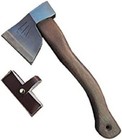 Japanese Ax Axe Hatchet with Case Echigo Sanjo Mizuno Manufactory Japan