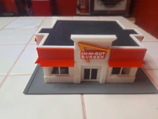 Ho Scale In And Out Style Building Ho Train Building Built  Ho Model Train 1/87