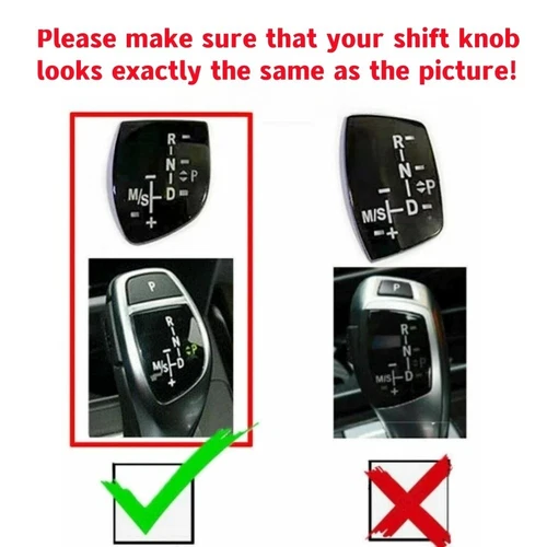 Gear Shift Knob Panel Trim For BMW X1 X3 X5 X6 F01 F10 F30 F35 F18 FX3 M3 M5 GT - Picture 2 of 12