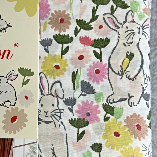 Cath Kidston London Baumwolle HASEN FRÜHLING Blumen 4-teiliges QUEEN Lakenset UK NEU - Bild 4 von 13