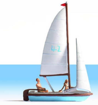 Noch 16824 Sailing Boat HO Gauge Figures Set | eBay