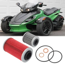 Oil Filter w/ Extended Trans Filter Seal Kit For Can-Am Spyder RS GS RS-S 08-16