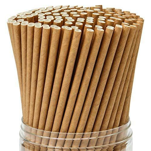 KUNSTSTROHHALME MINI SCHULPACKUNG KRAFTPAPIERSTROHHALME KUNSTSTROHHALME 6 mm PACKGRÖSSE 250 - Bild 2 von 3