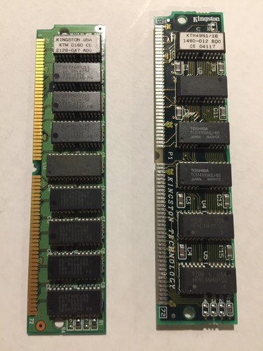 16MB FPM PARITY 60NS SIMM 72-PIN 4X36 Memory 16 Meg Vintage Chips Fast Page - Picture 7 of 12