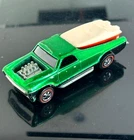 Sea Sider Original boat and green truck   Hot Wheels REDLINE