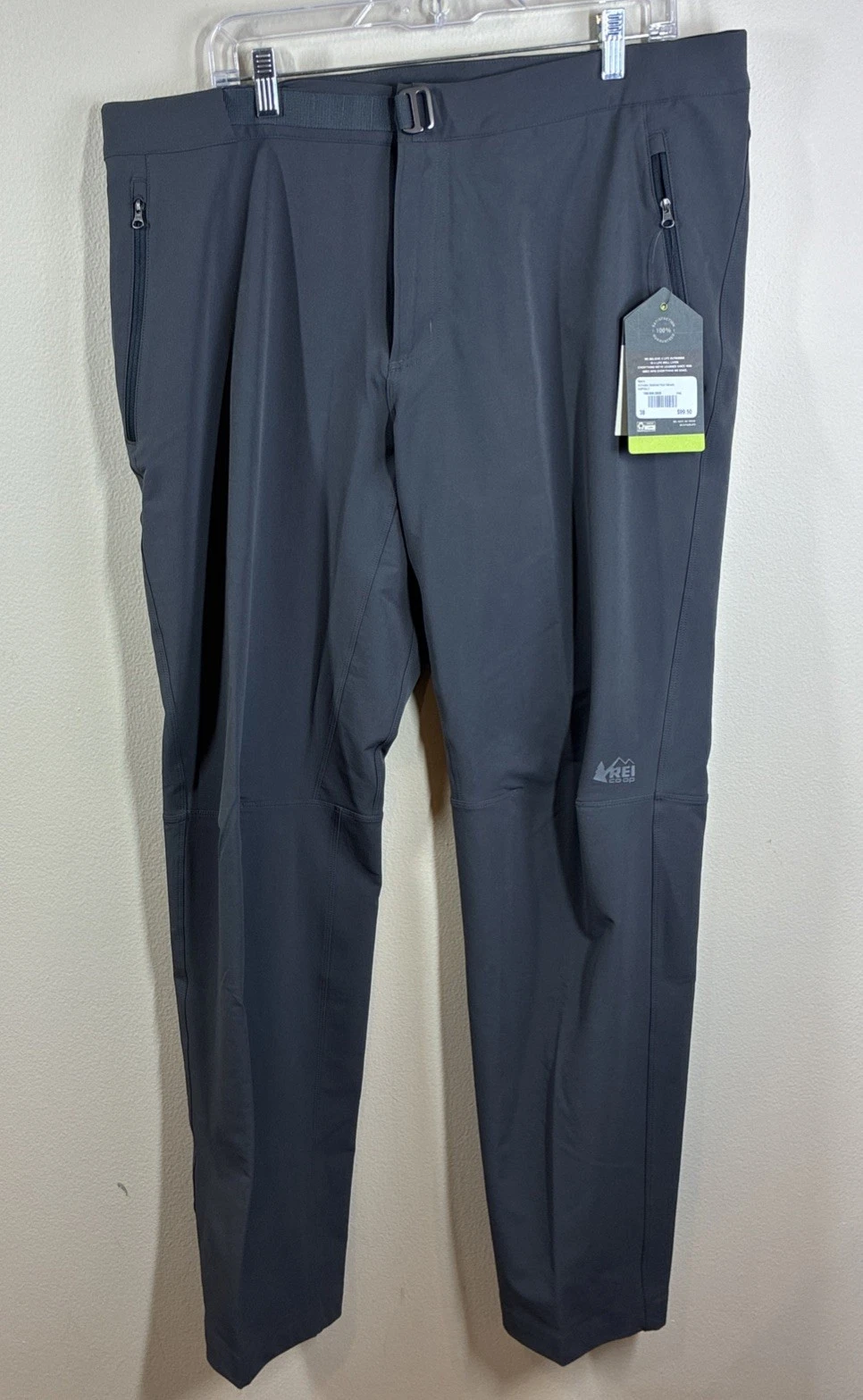 REI Hiking Performance Pants 38x34 Activator $99 Water/wind Resistant Stretch