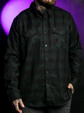 DIXXON Flannel Company "The Black Forest" Size Mens Large (L) Brand New