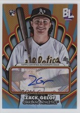 2024 Topps Big League Opening Act Auto Zack Gelof #OAA-ZG Auto 0rd2