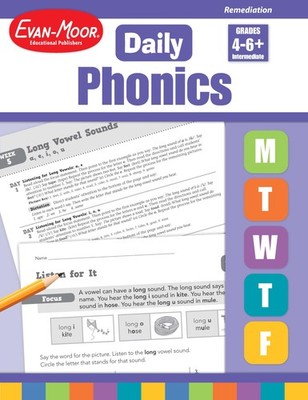 Evan-Moor Daily Phonics, Grade 4-6, Homeschooling & Classroom Resource Workb...