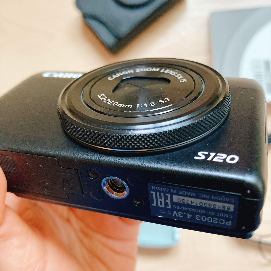 Canon PowerShot S120 Compact Digital Camera with Case and Strap | eBay