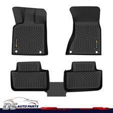 Fits Porsche Macan 2014-2025 1st & 2nd Rows TPE 3D Floor Mats Liners All Weather