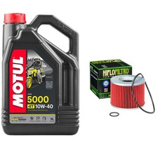 900 Thunderbird Motul 5000 10w40 4L Oil Filter Kit Triumph 900 1995 8.94 per litre