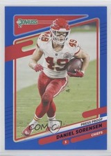 2021 Panini Donruss Press Proof Blue Daniel Sorensen #121 3a3