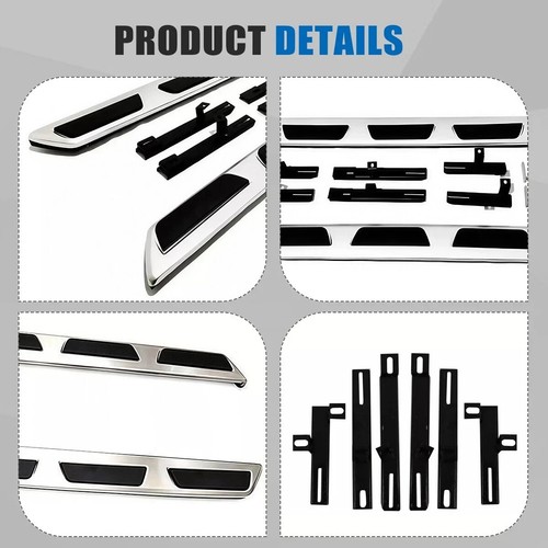 AUDI Q5 SIDE STEPS RUNNING BOARDS OEM STYLE 2017 ONWARDS FY NEW STAINLESS PAIR - Picture 8 of 22