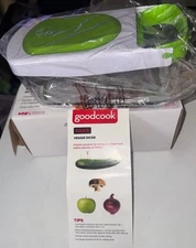 GoodCook Touch Veggie Dicer And Chopper, Stainless Steel Blades, 4-Cup