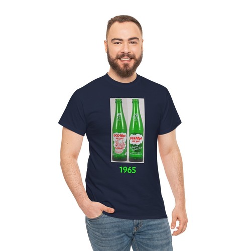 Retro - Kickapoo Joy Juice Applied Color Label Green Bottle Unisex Cotton Tee - Picture 104 of 157