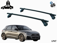 Dachträger Querträgerr Für Audi A1 Sportback (GB) 5P 2018- Schwarz 75 kg LP47