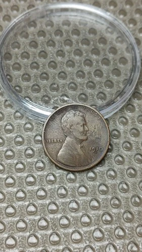 1910 S Lincoln Wheat Cent Penny F Fine                                      D063