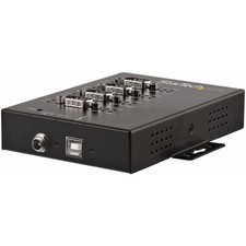 StarTech 4Port Industrial USB to RS-232/422/485 Serial Adapter - 15 kV ESD Prot